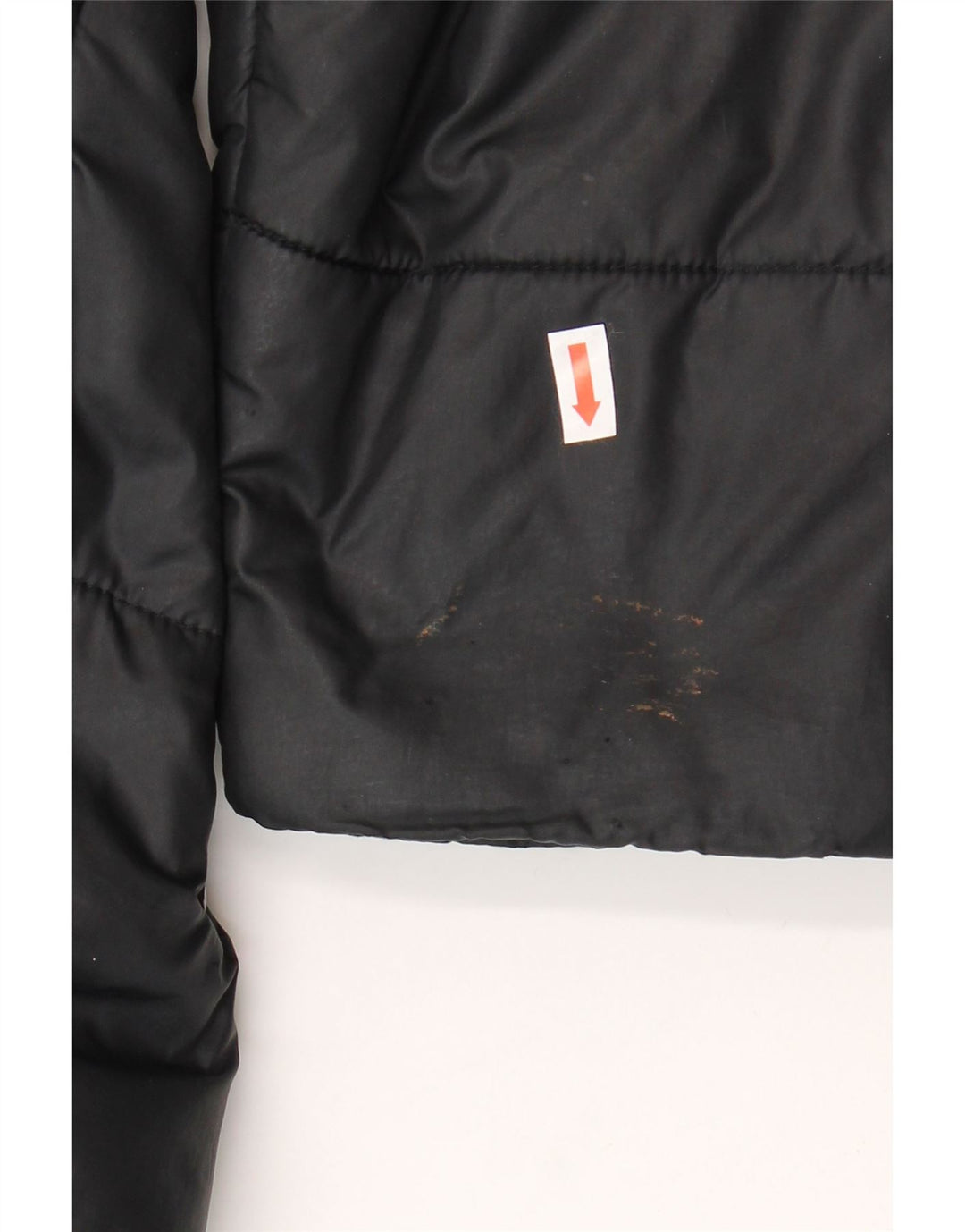 Giacca imbottita con cappuccio grafico Nike da ragazzo 10-11 anni medio poliestere nero