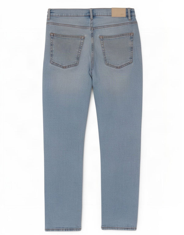 Jeans slim da uomo Zara EU 42 Large W32 L30 Blu