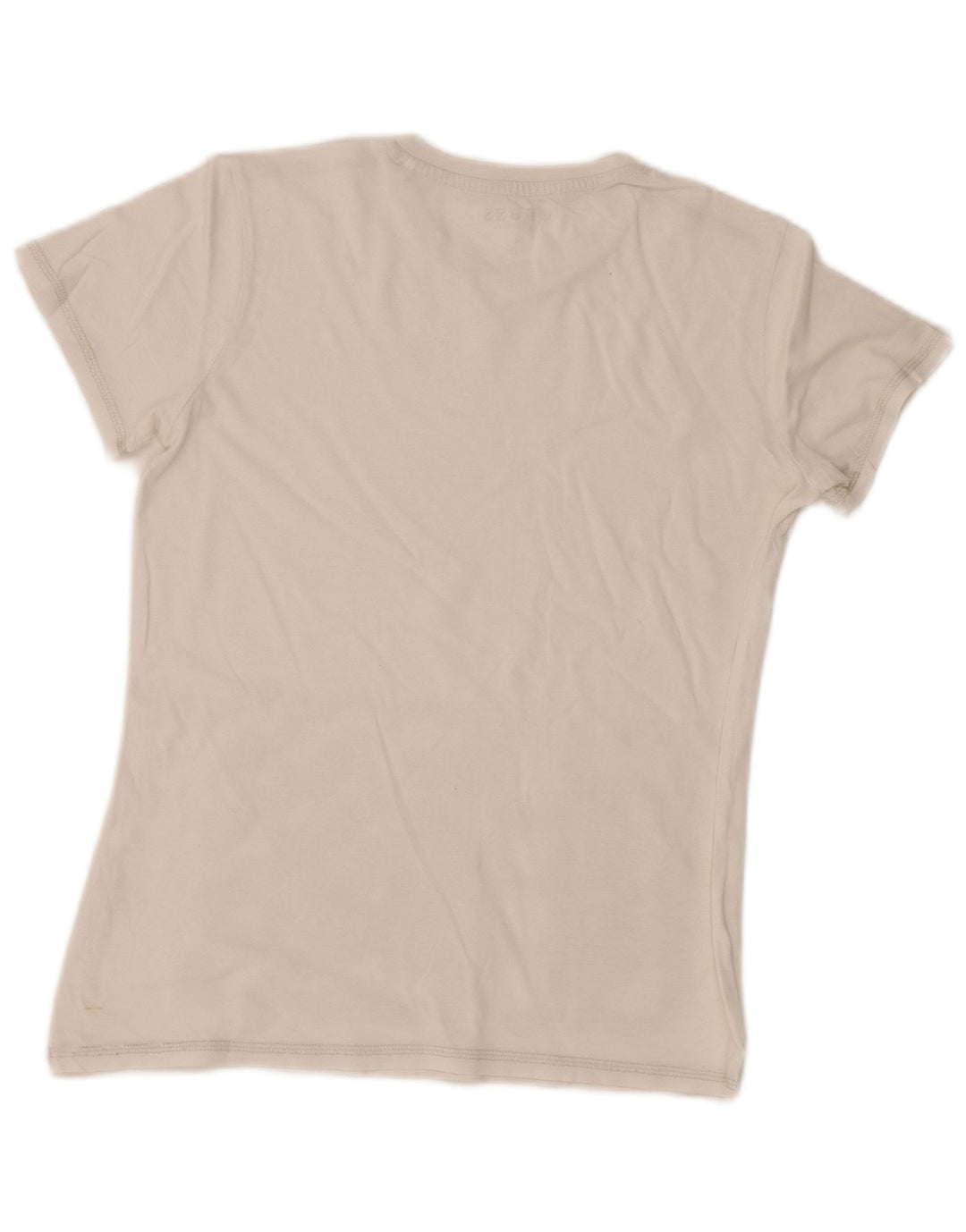 Guess T-shirt grafica da donna Top UK 14 Medium White