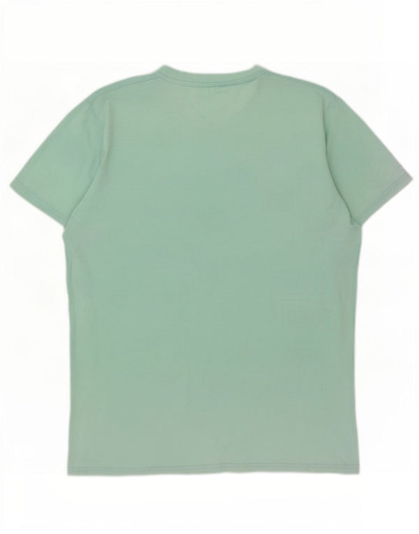 Jack & Jones T-shirt grafica da uomo Top 2XL Cotone turchese