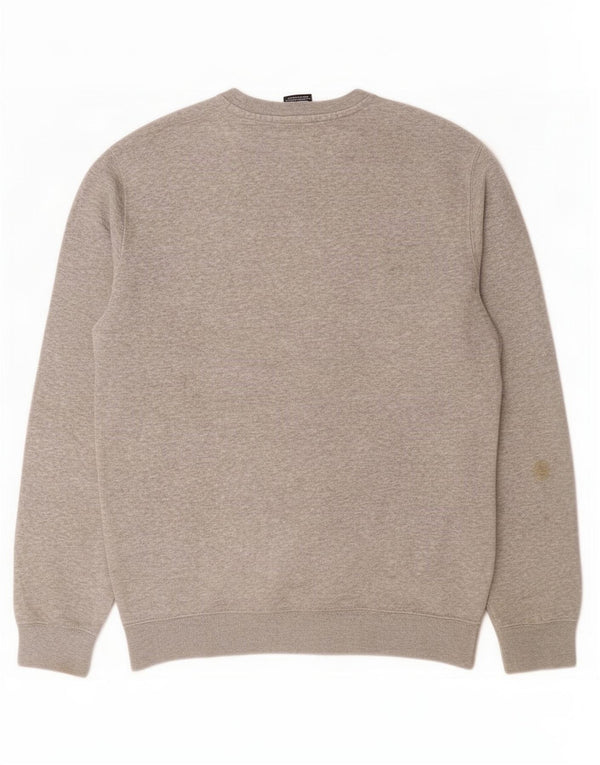 Champion Mens Graphic Sweatshirt Jumper Medium Grey Cotton