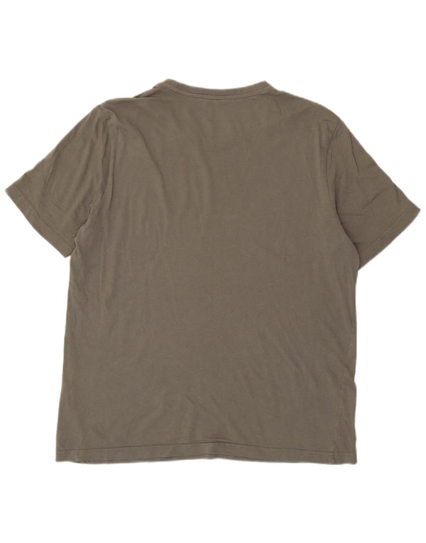 T-shirt grafica da uomo Puma Top Large color kaki