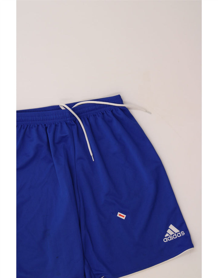 ADIDAS Mens Climalite Sport Shorts Small  Blue Polyester Vintage Adidas and Second-Hand Adidas from Messina Hembry 