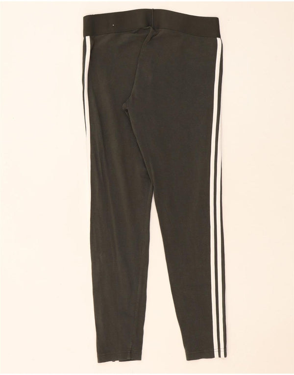 Leggings Adidas da donna UK 12/14 cotone kaki medio
