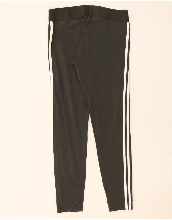 Leggings Adidas da donna UK 12/14 cotone kaki medio