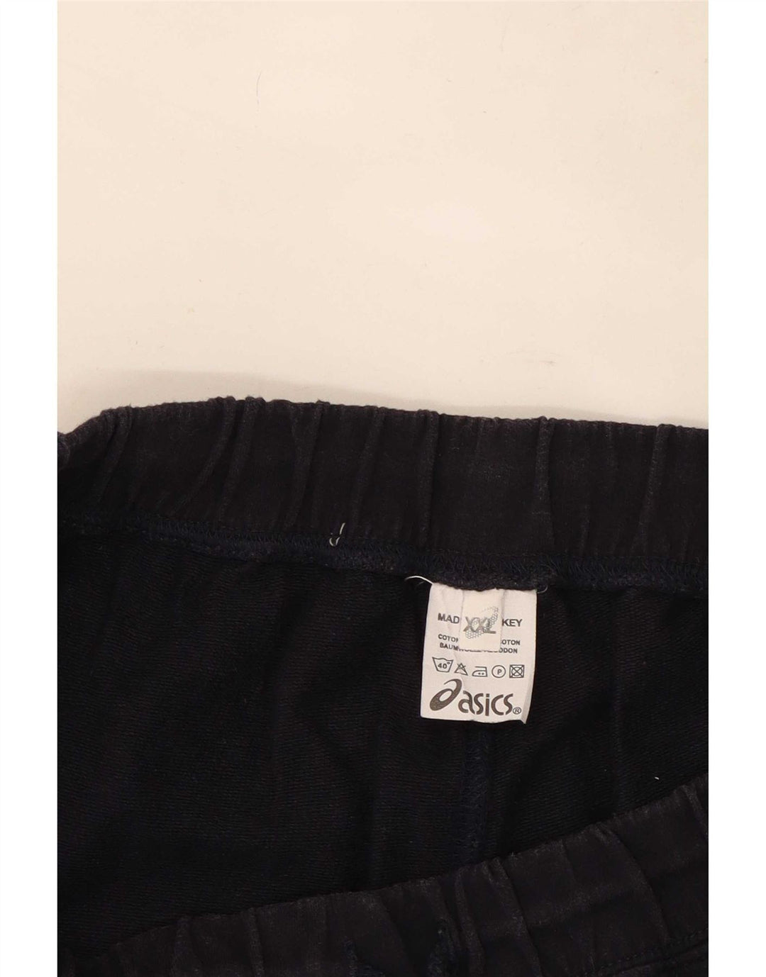 Pantaloni da tuta da donna Asics 2XL cotone blu navy