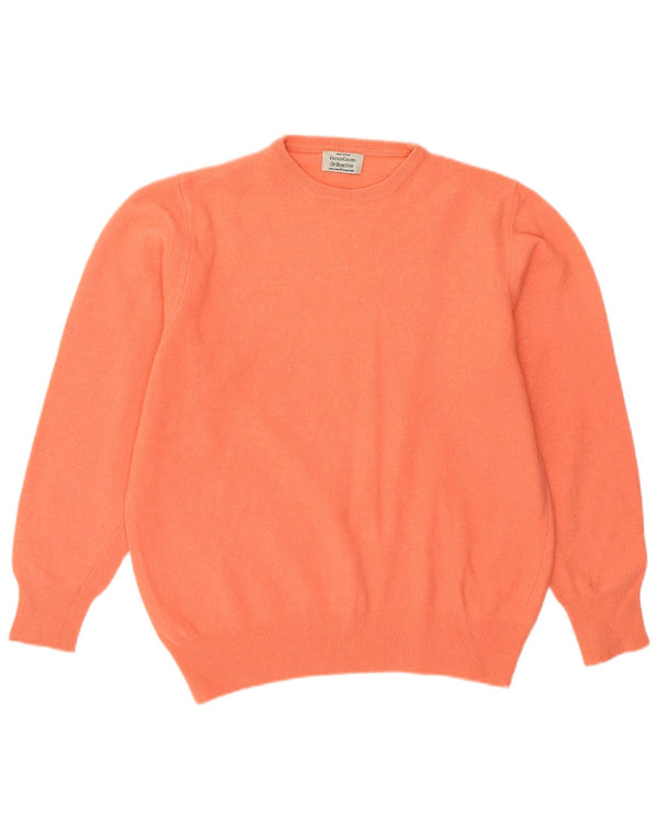 Maglione maglione girocollo da donna Benetton UK 14 Rosa medio