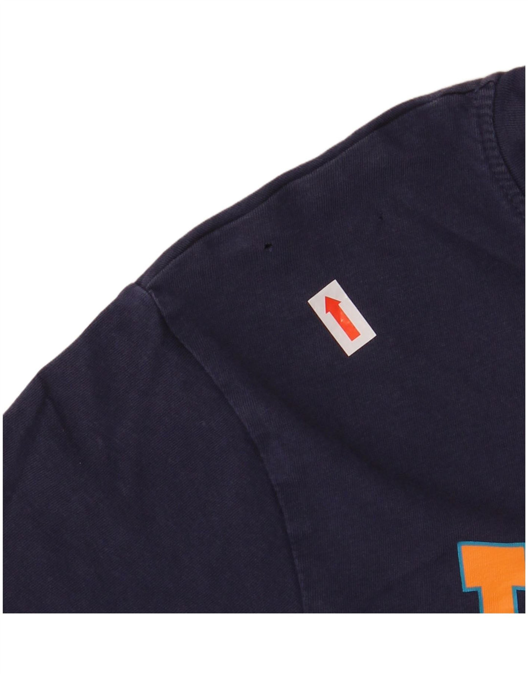 T-shirt grafica da uomo KAPPA Top Large in cotone blu navy