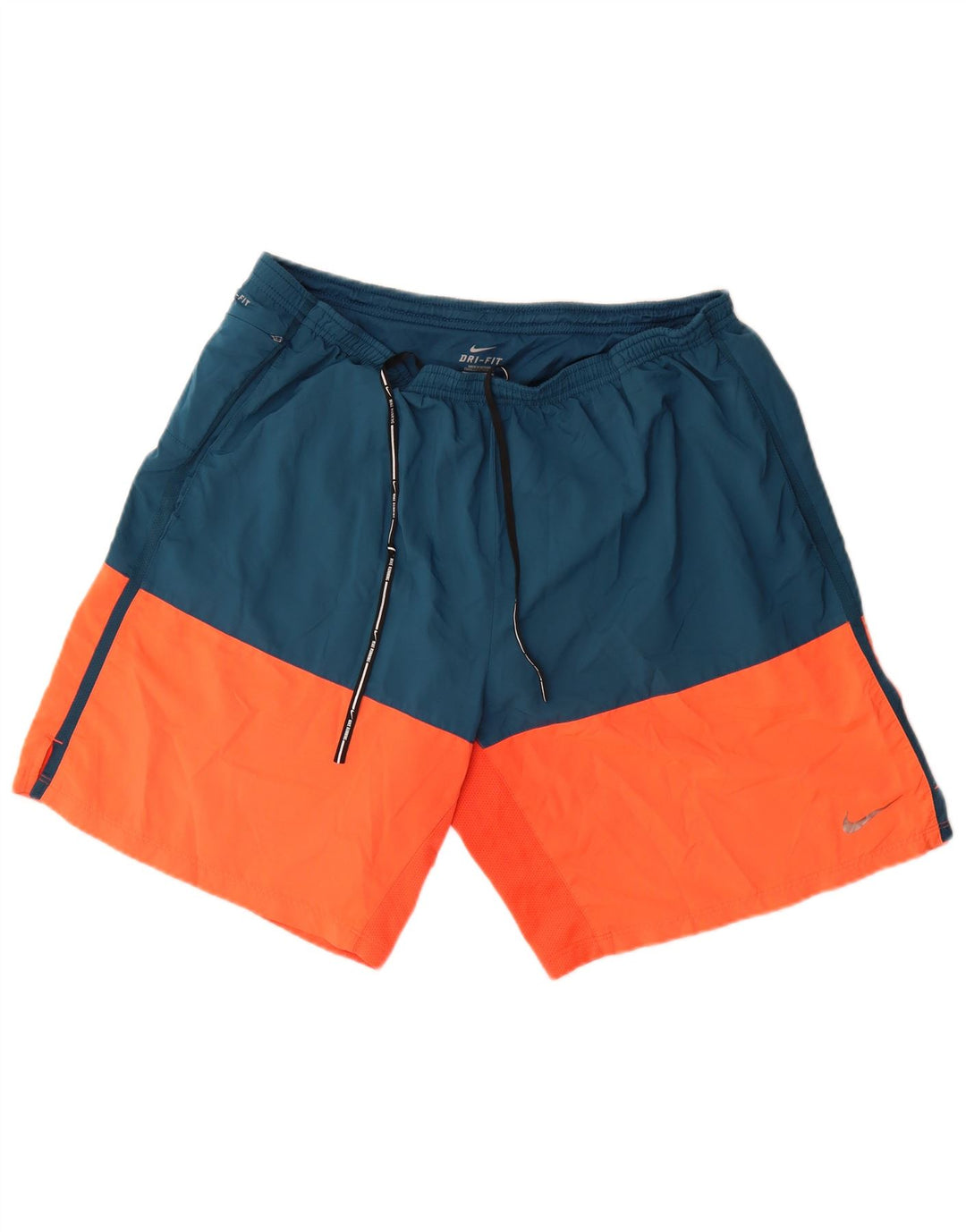 Pantaloncini Sportivi Nike Uomo Dri Fit XL Colore Blu a Blocchi