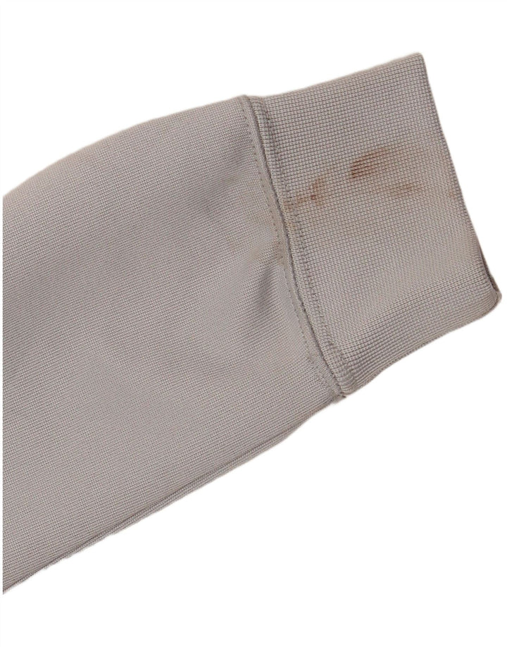 Felpa con cappuccio e zip Nike per ragazzi, 10-11 anni, poliestere color block grigio medio