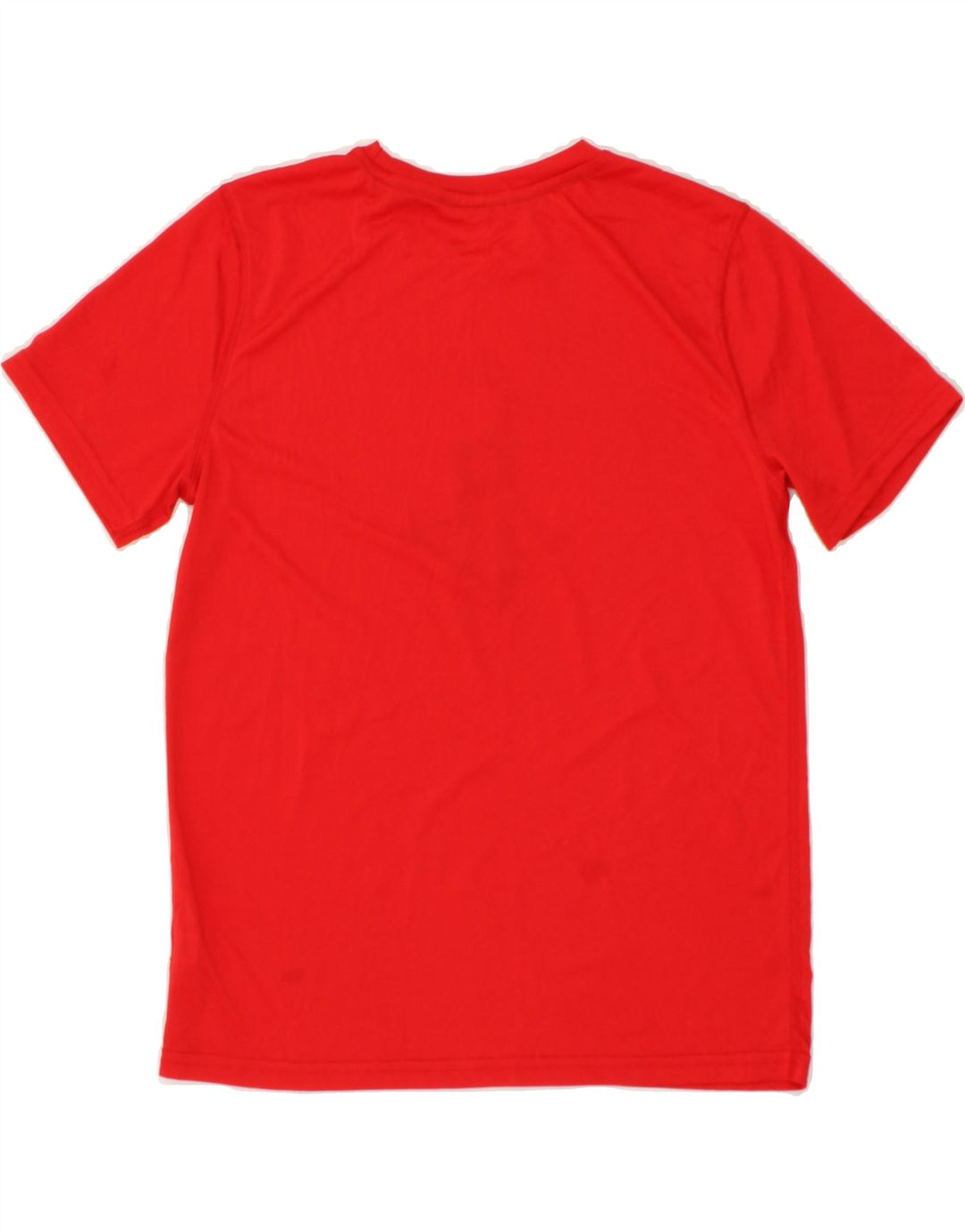 ADIDAS Boys Climalite Graphic T-Shirt Top 12-13 Years Large Red Polyester Vintage Adidas and Second-Hand Adidas from Messina Hembry 