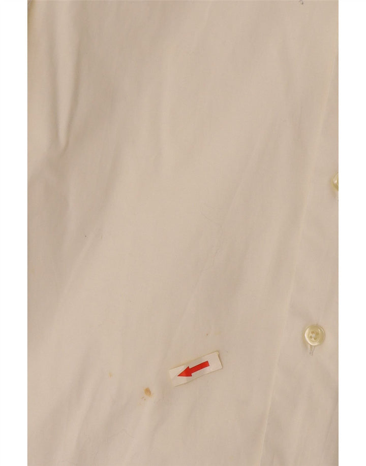 Camicia da uomo Calvin Klein taglia 40 cotone bianco medio