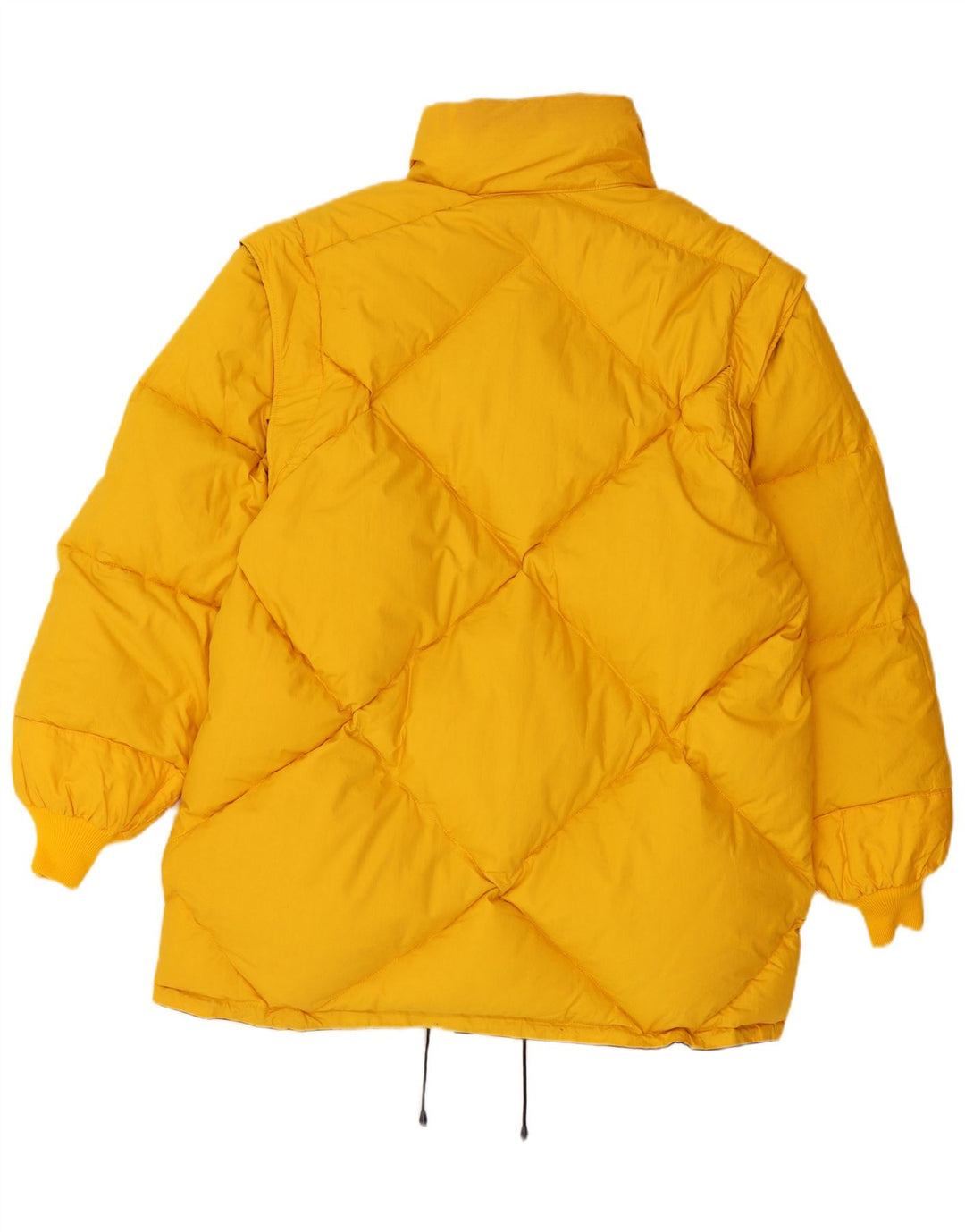 DOLOMITE Giacca imbottita reversibile da uomo UK 42 XL Cotone giallo