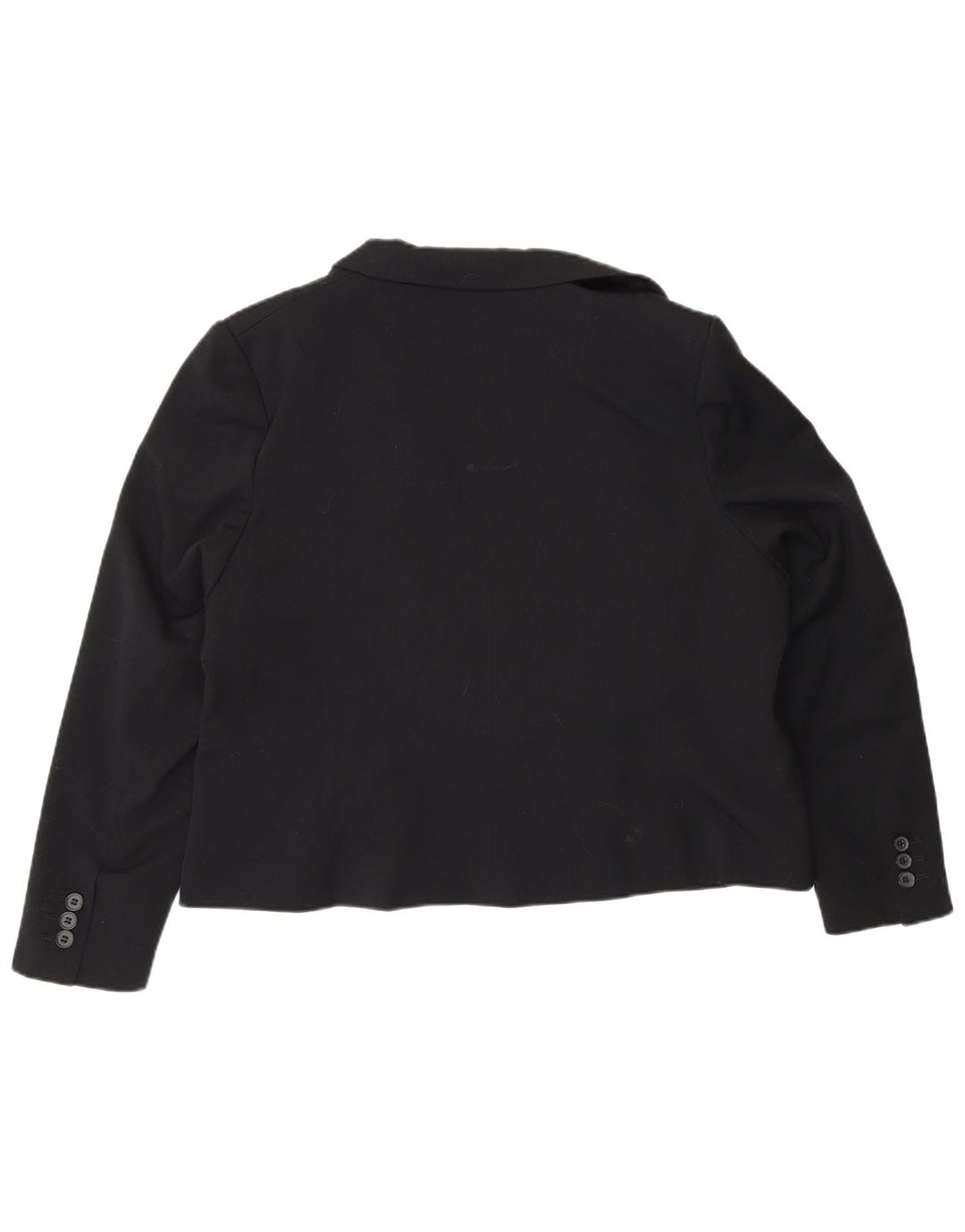 Giacca blazer a 1 bottone Marks & Spencer da donna UK 20 2XL poliestere nero
