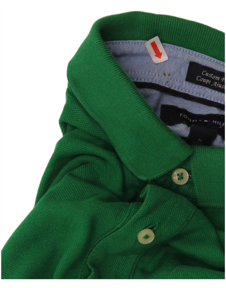 TOMMY HILFIGER Polo da uomo su misura verde medio
