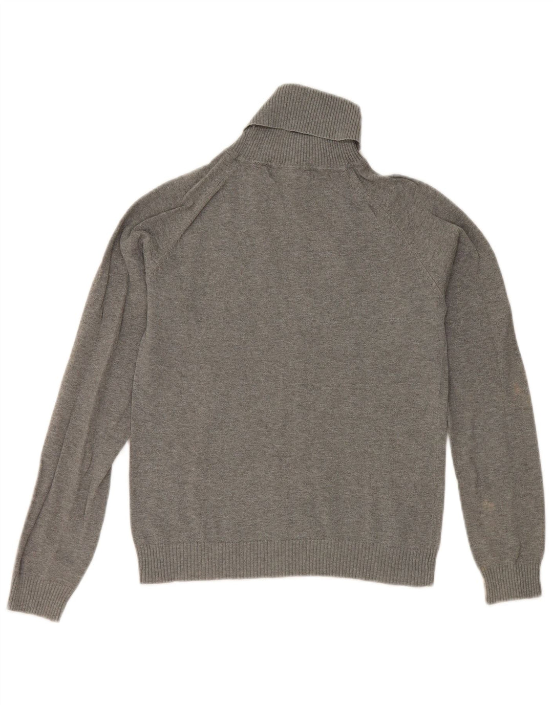 Maglione corto con collo alto da donna Zara UK 12 Grigio medio
