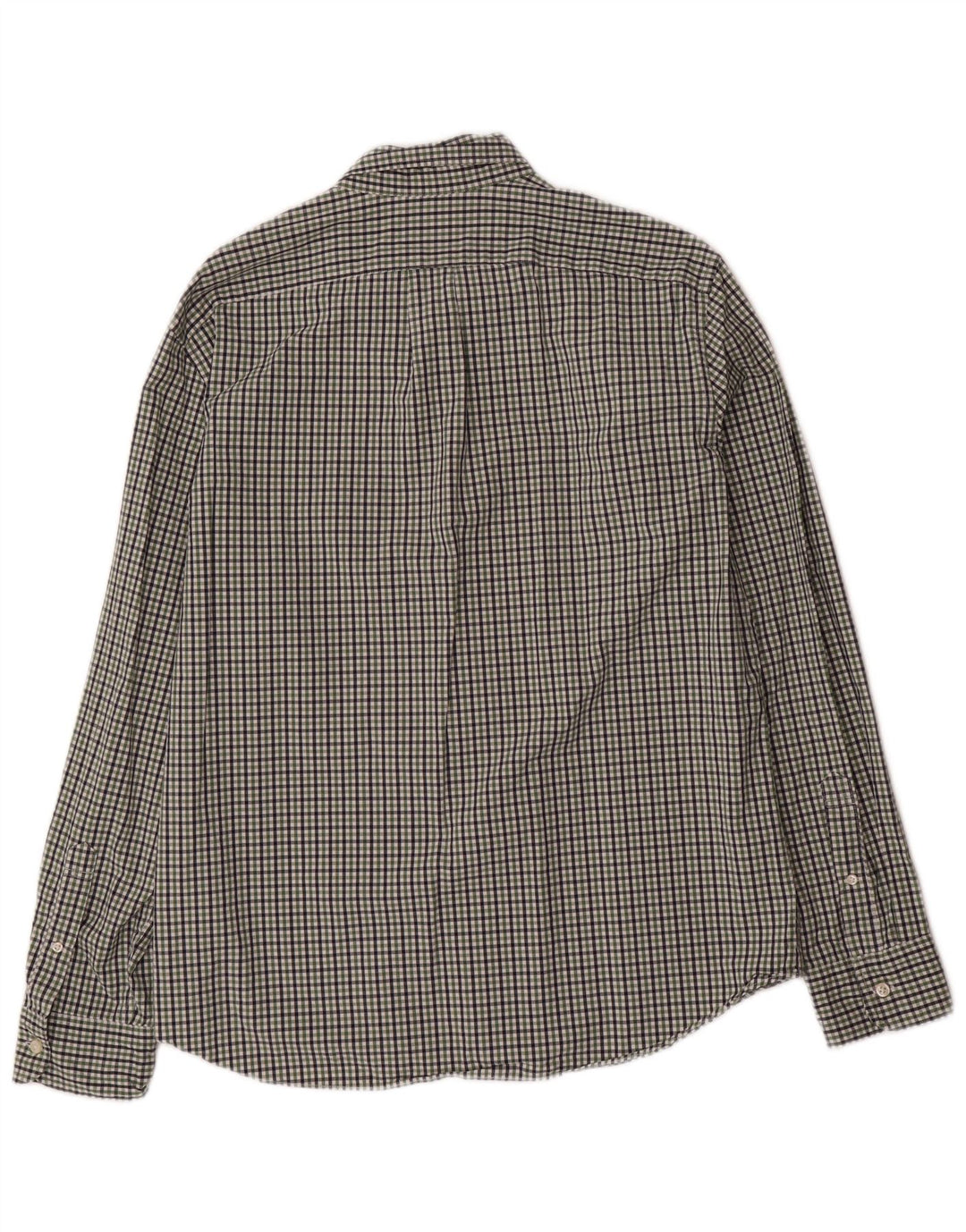 J. CREW Camicia slim da uomo grande in cotone a quadretti verde
