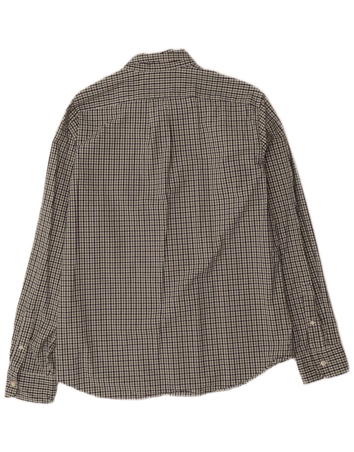 J. CREW Camicia slim da uomo grande in cotone a quadretti verde