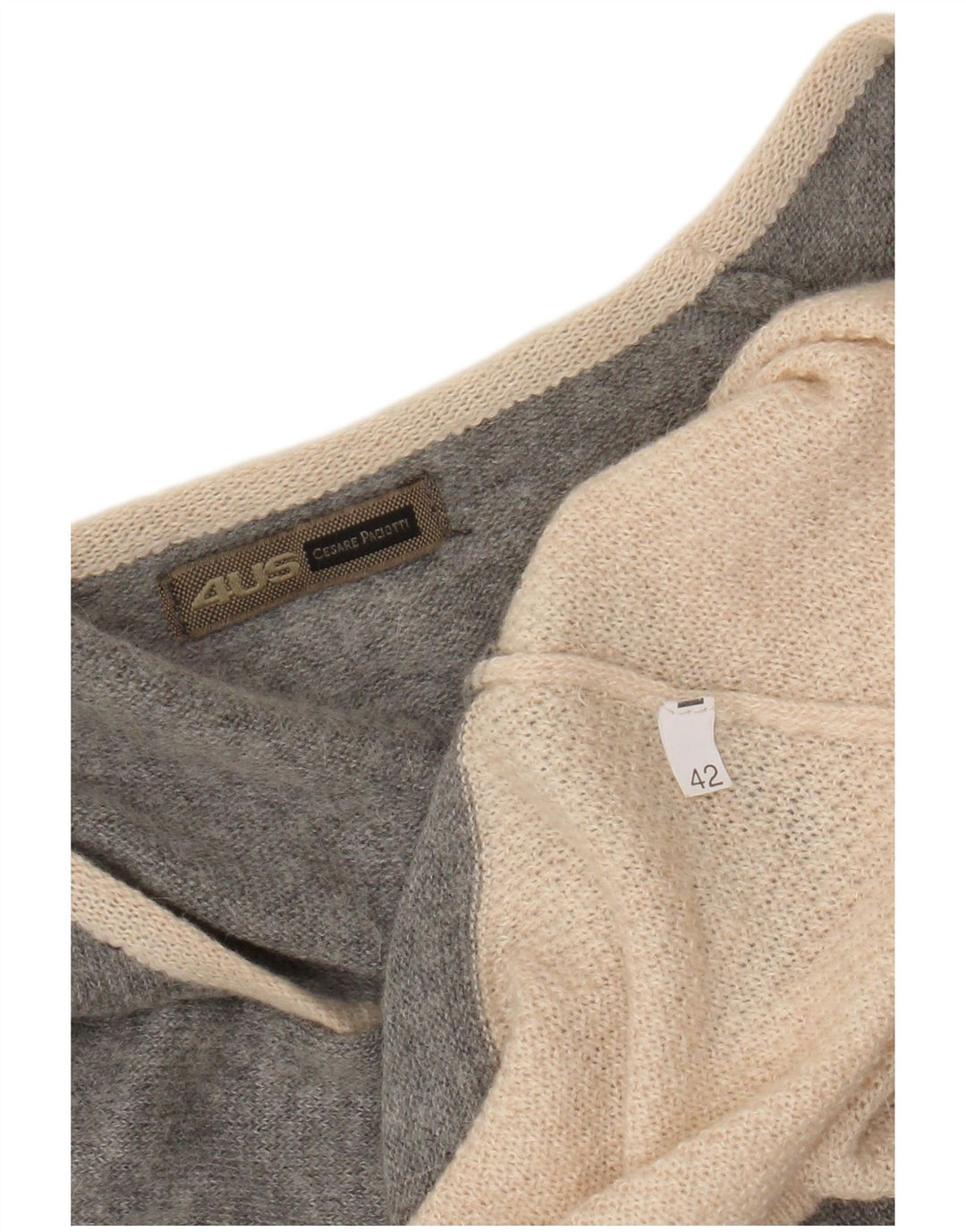 Abito maglione da donna Cesare Paciotti 4US IT 42 Colore grigio medio