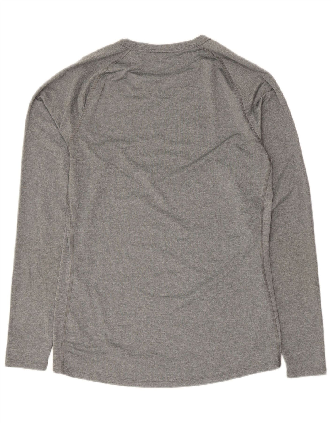 Maglia Nike Dri Fit da uomo a maniche lunghe XL in poliestere grigio