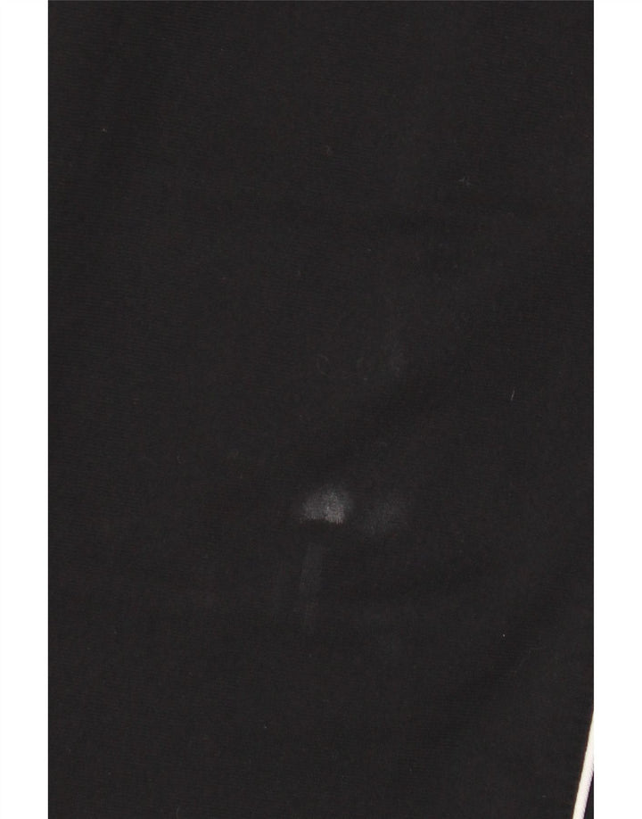 Pantaloni da tuta da uomo Adidas Large neri in poliestere