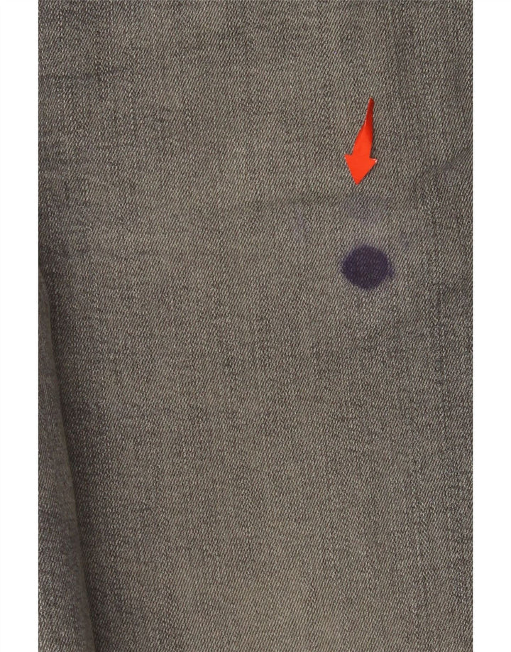 LEVI'S Jeans da uomo 502 affusolati W36 L30 Cotone grigio