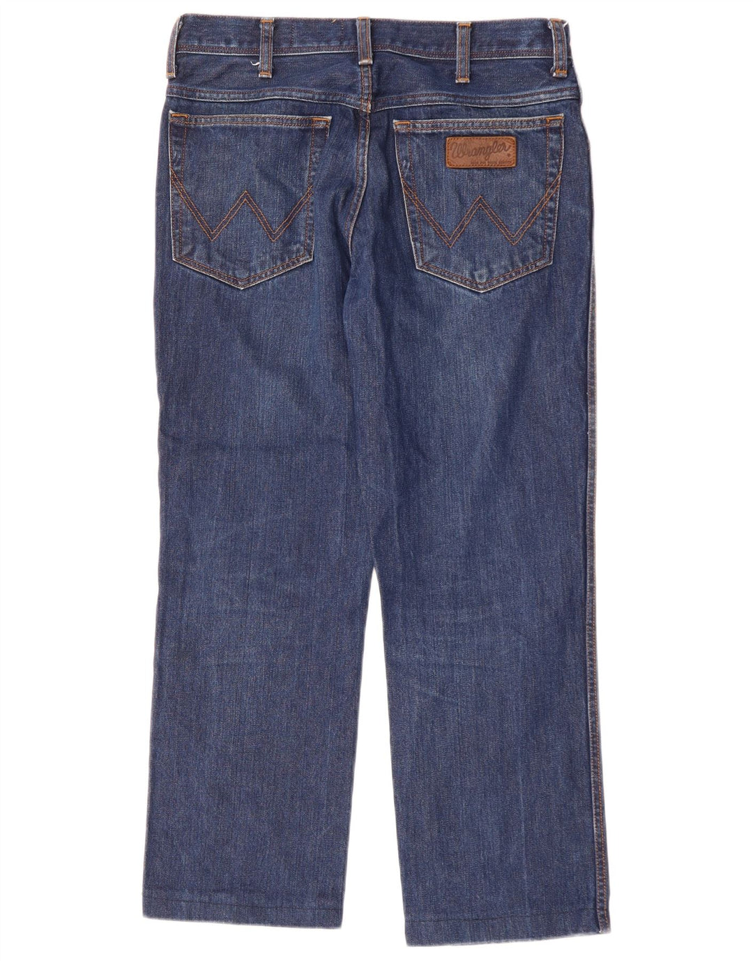 Jeans dritti da uomo Wrangler Texas W32 L27 cotone blu