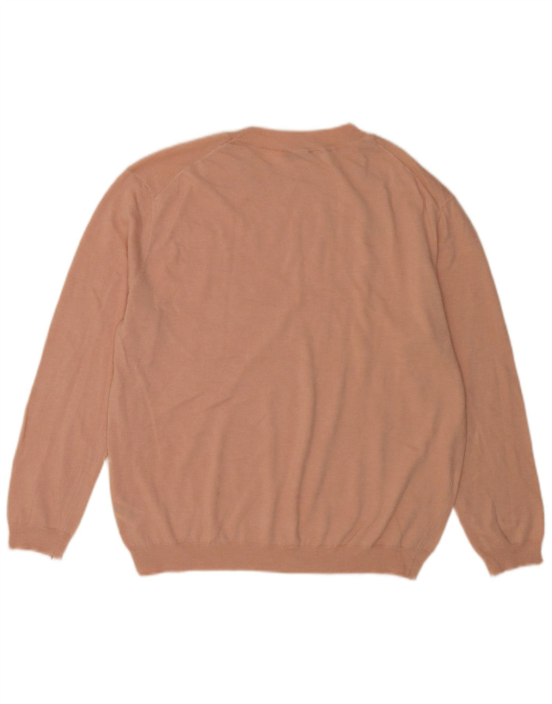 Maglione maglione con scollo a barca da donna Zara UK 16 grande poliestere rosa