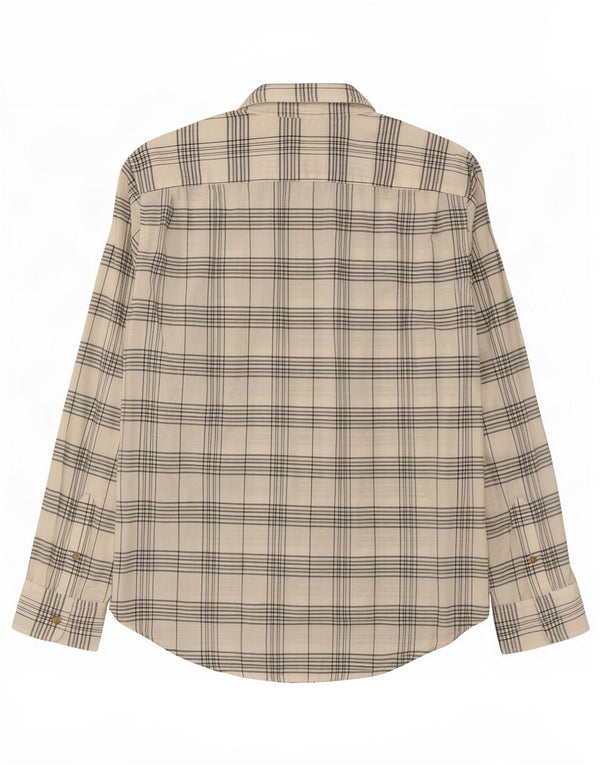 Camicia Levi's da uomo dalla vestibilità standard, in cotone a quadri bianco medio