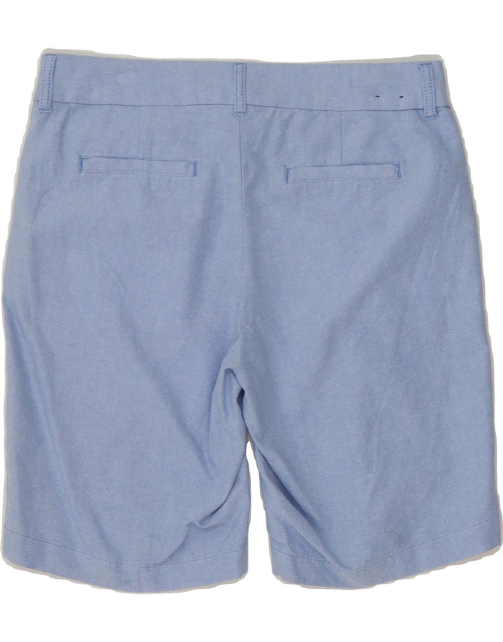 J. CREW Womens Chino Shorts US 2 XS W32 Blue Cotton Vintage J. Crew and Second-Hand J. Crew from Messina Hembry 