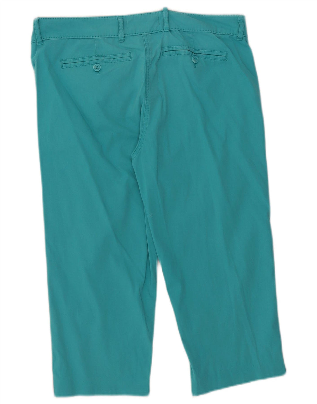 Pantaloni Capri da donna Marks & Spencer UK 10 Small W32 L18 Turchese