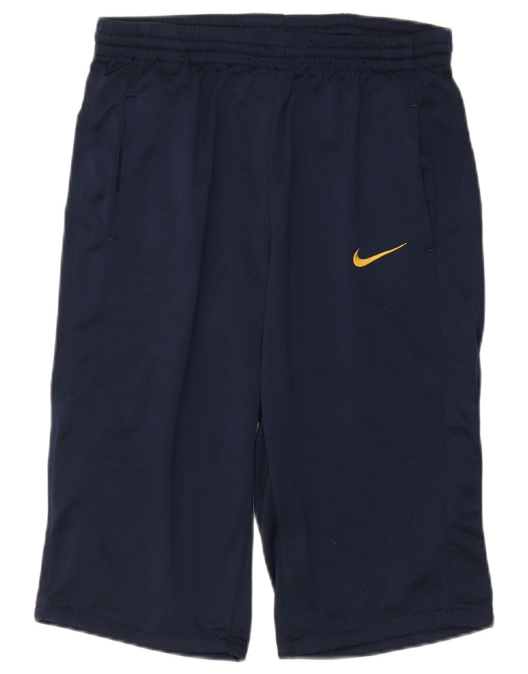 Pantaloncini sportivi bermuda da uomo NIKE UK 38/40 medio poliestere blu navy