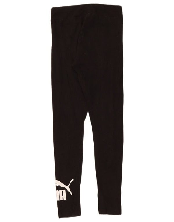 Leggings grafici da donna Puma UK 8 piccoli neri