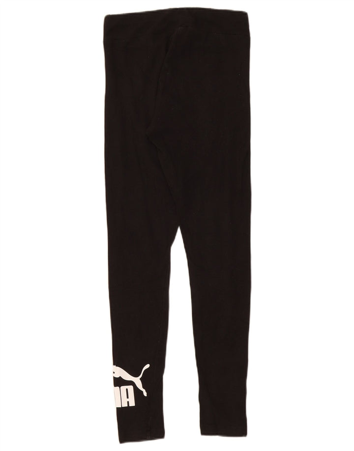 Leggings grafici da donna Puma UK 8 piccoli neri