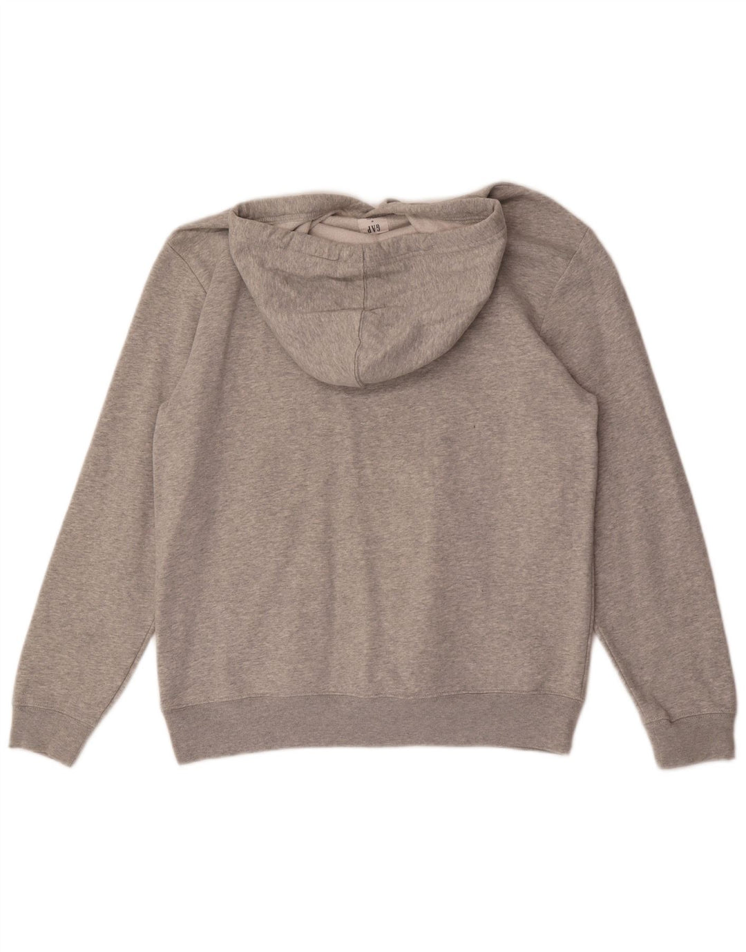 Felpa con cappuccio grafica da uomo Gap in cotone grigio medio