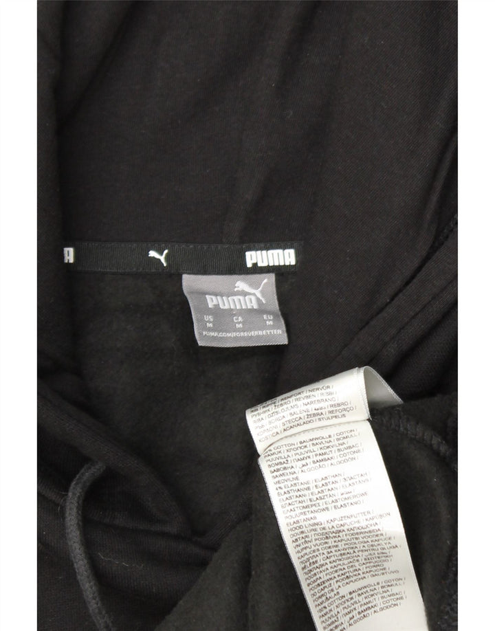 Felpa con cappuccio grafica da donna PUMA UK 14 cotone nero medio