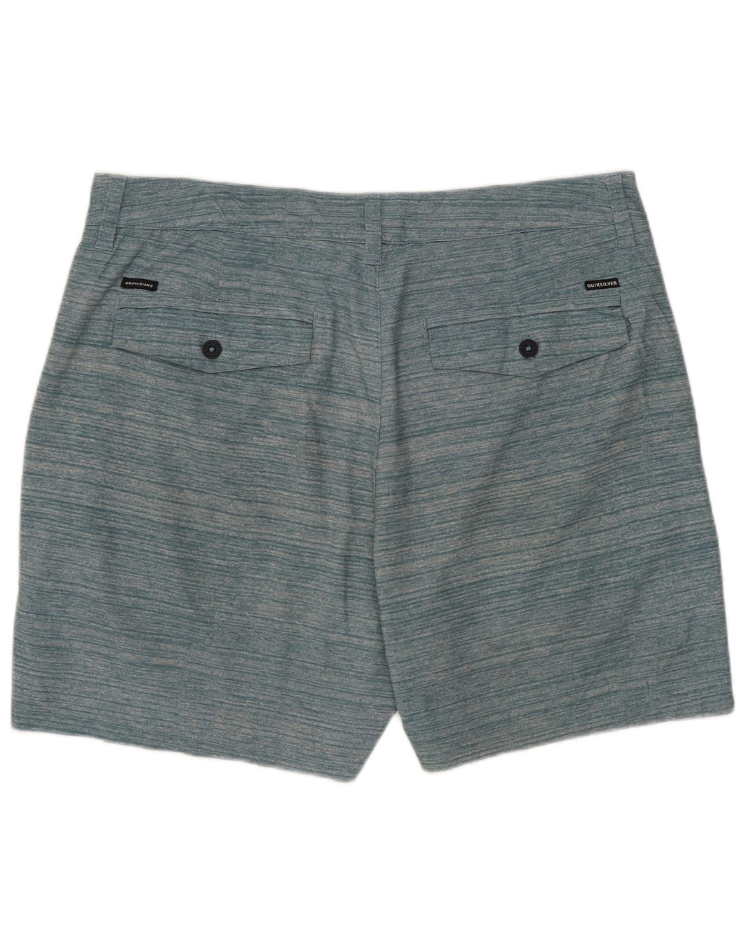 Pantaloncini chino da uomo Quiksilver W33 a righe verdi medie