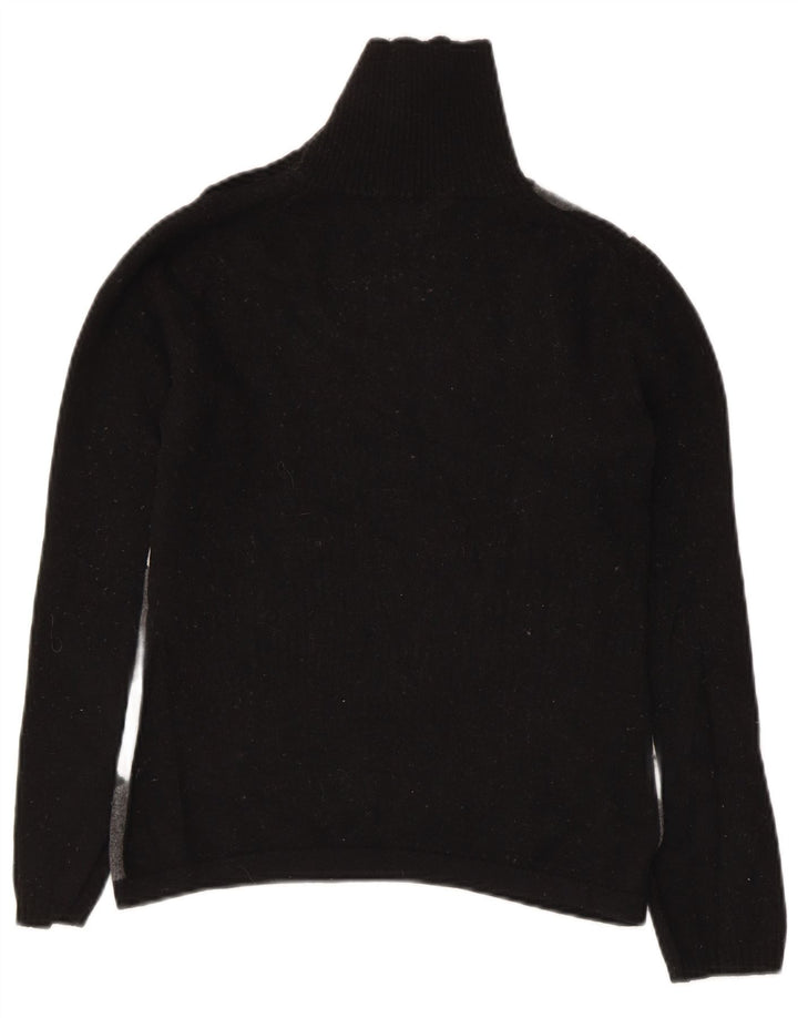 Maglione da donna Max Mara Weekend con bottoni e collo, UK 12, medio, nero