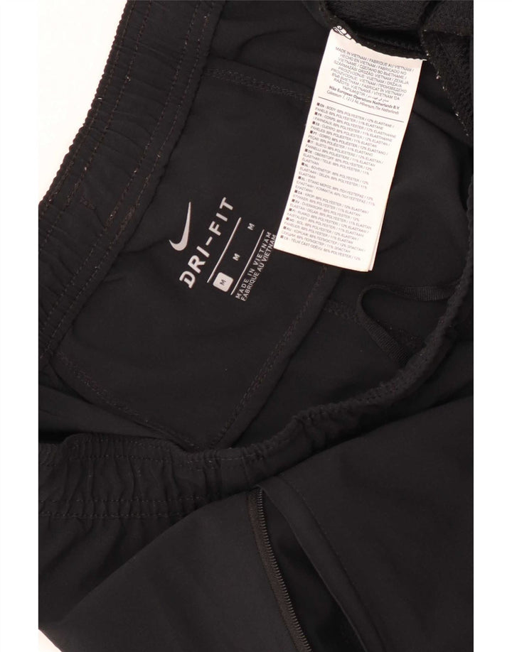 Pantaloni da tuta Nike Dri Fit da uomo, poliestere nero medio