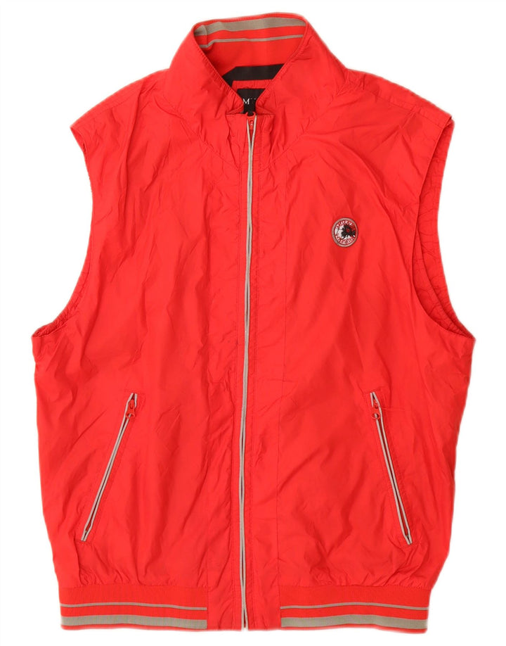 Gilet da uomo Museum UK 36 piccolo rosso