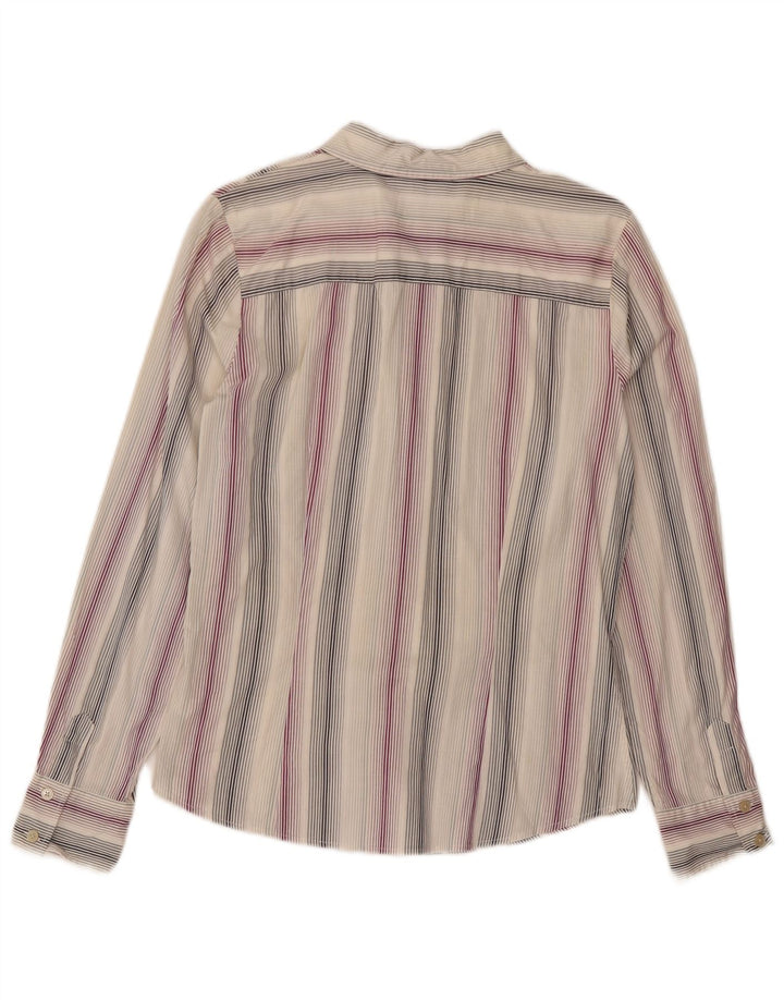 Camicia da donna Calvin Klein UK 14 Cotone a righe multicolore medio