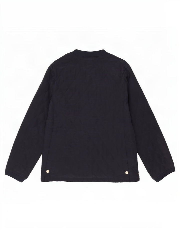 Giacca trapuntata da donna Husky UK 12 poliestere medio blu navy