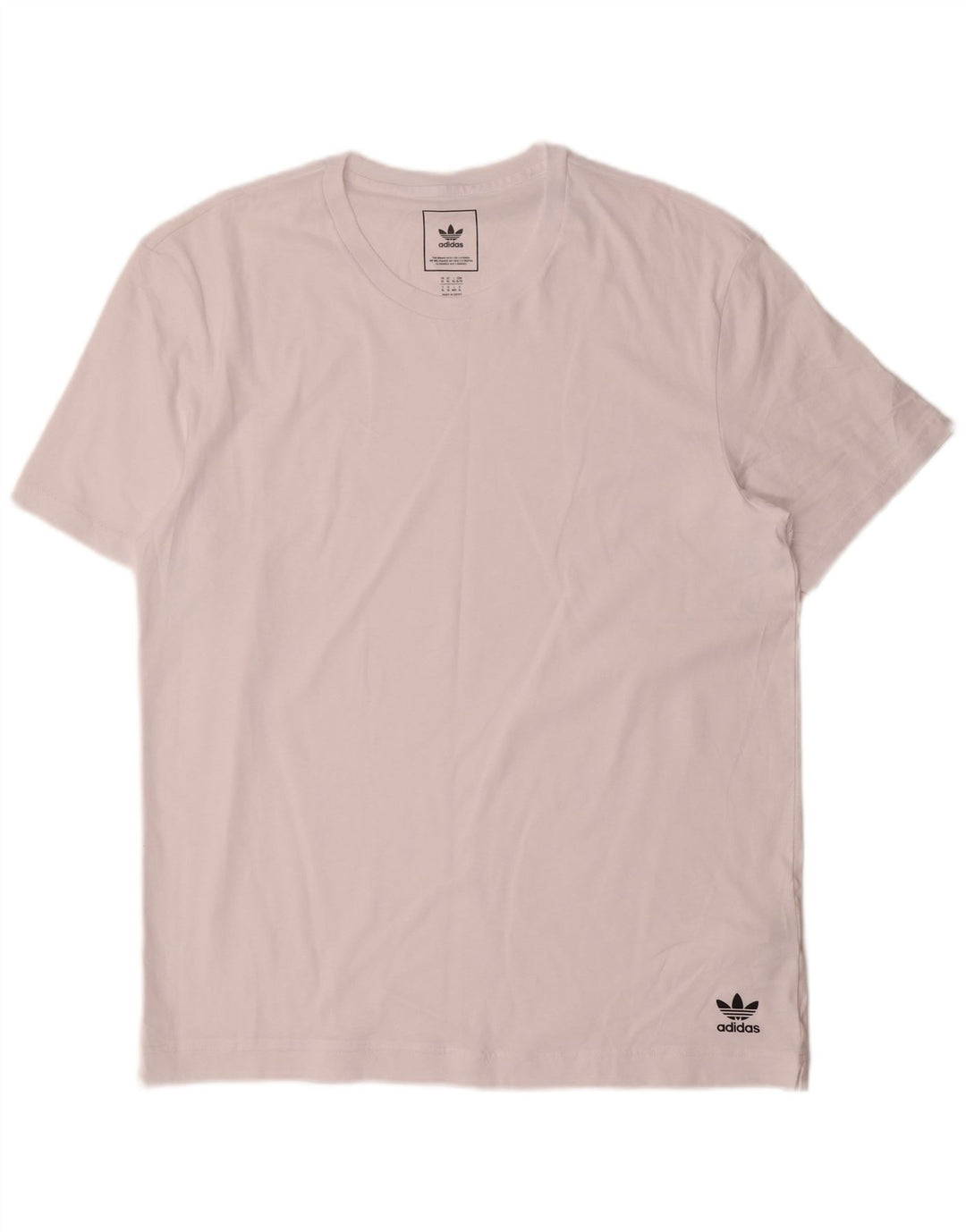 T-shirt da uomo Adidas Top XL in cotone bianco