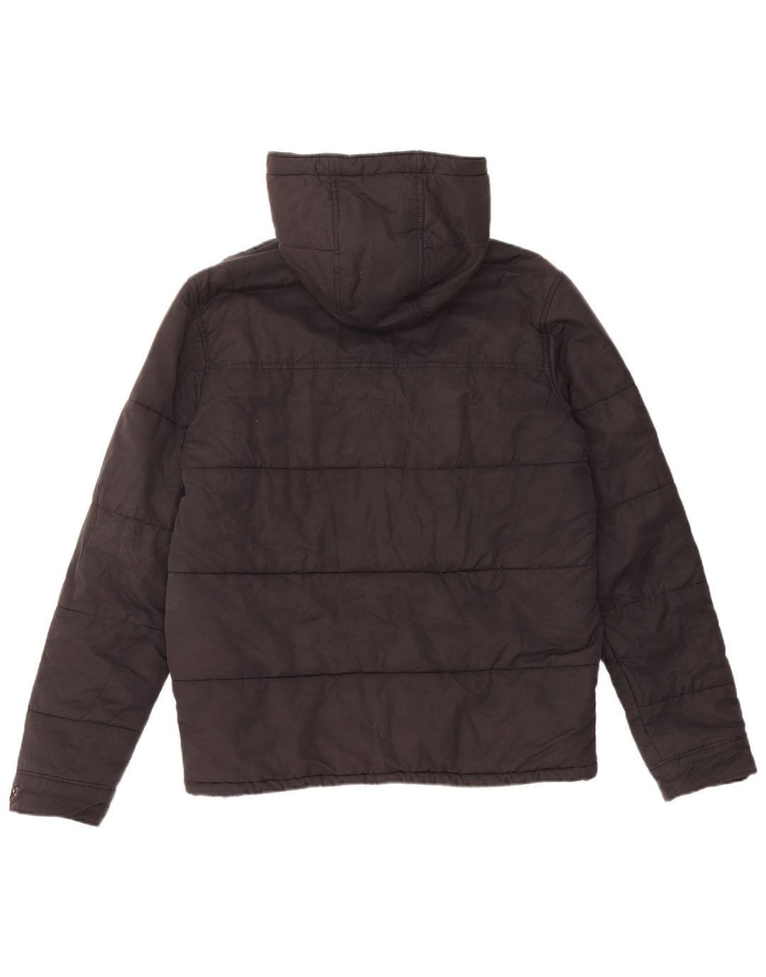 Giacca imbottita con cappuccio da uomo Levi's UK 38 cotone nero medio