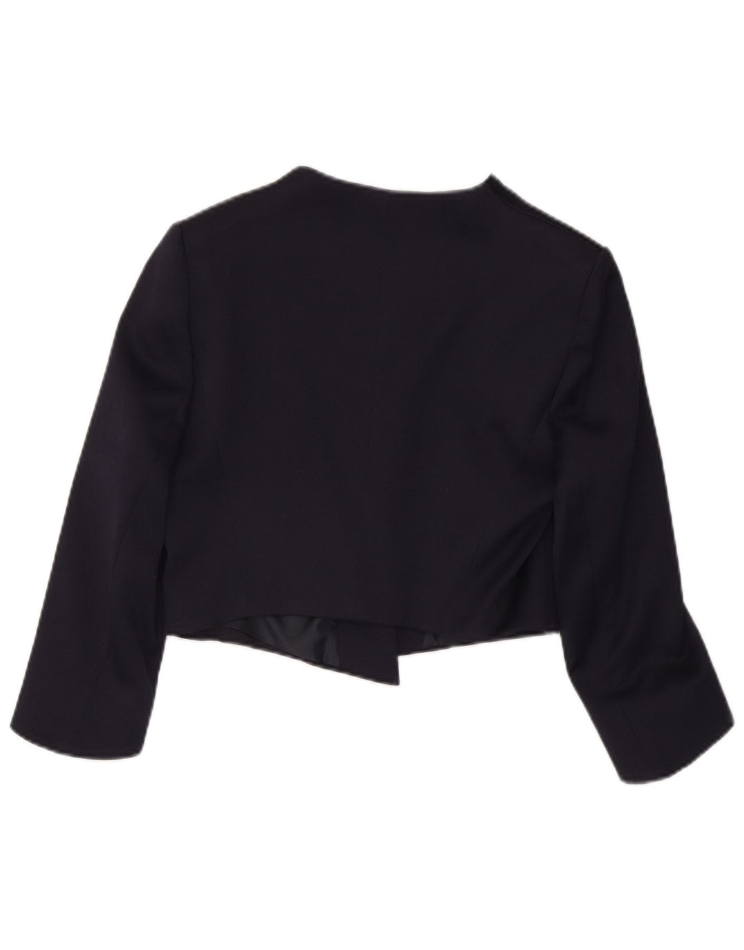 Giacca bolero aperta da donna con maniche a 3/4 Phase Eight UK 14 Large Blu Navy