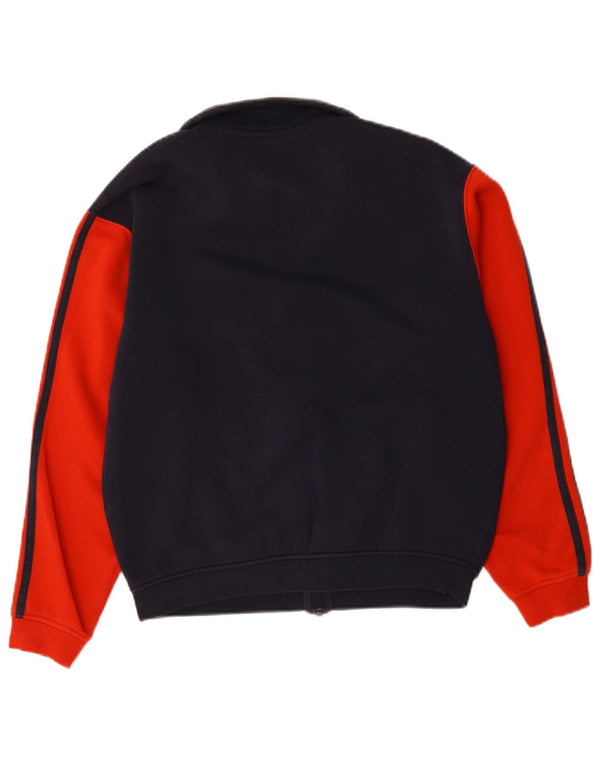 Giacca da ginnastica da uomo dalla vestibilità ampia Adidas Small, colore blu navy