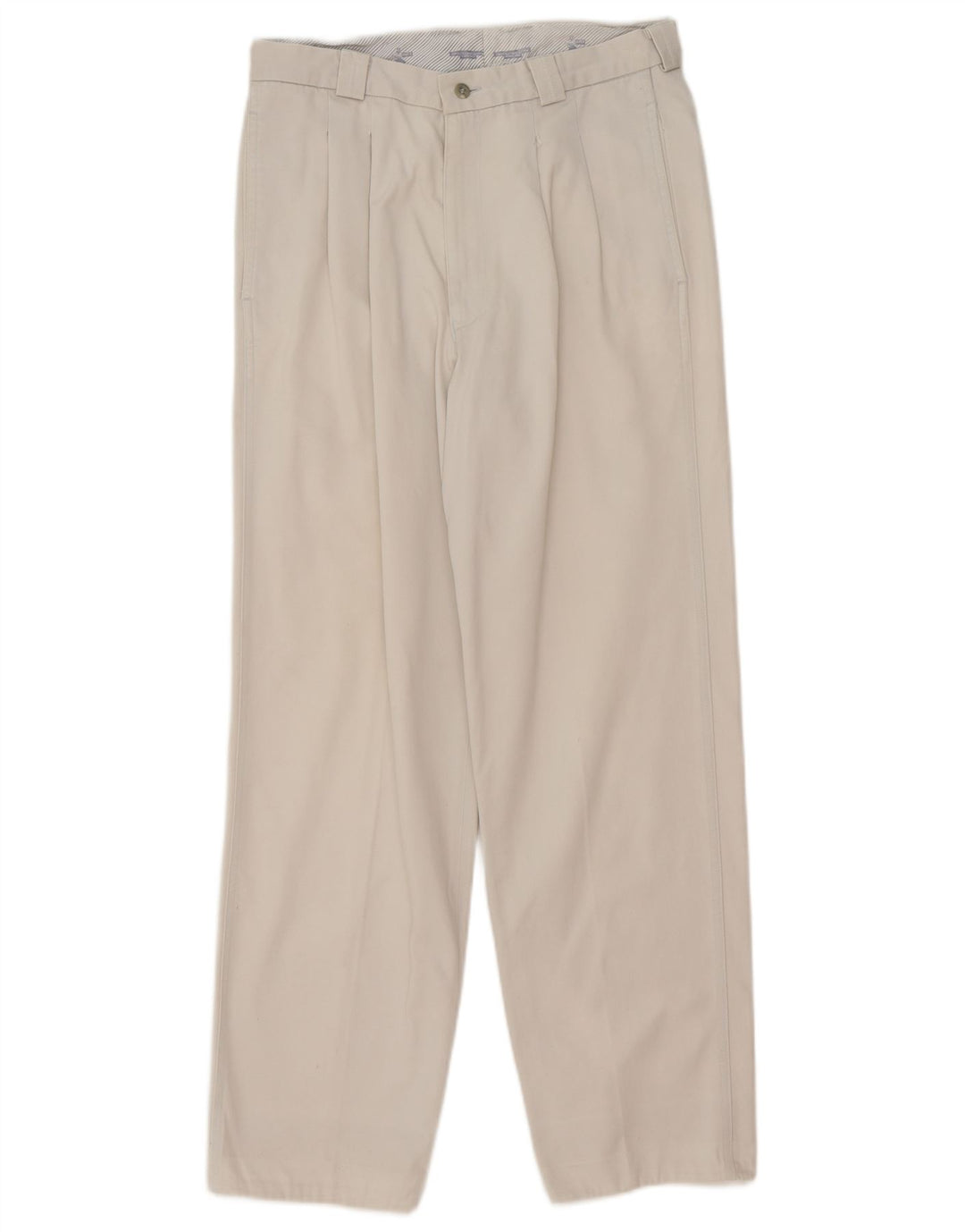 Pantaloni chino con pegging da uomo Levi's W32 L30 in cotone bianco sporco