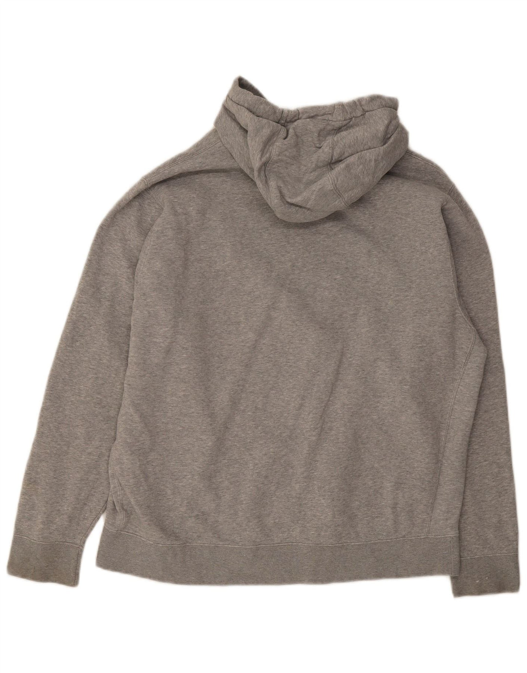 Felpa con cappuccio grafica Nike da uomo XL in cotone grigio