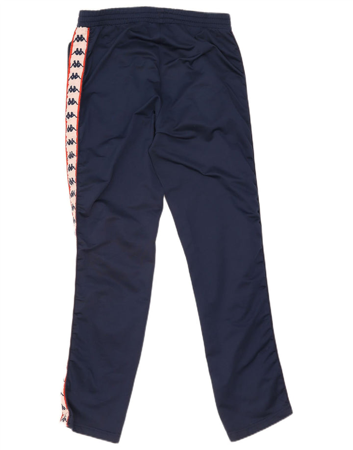 Pantaloni da tuta grafici da uomo Kappa medio blu navy