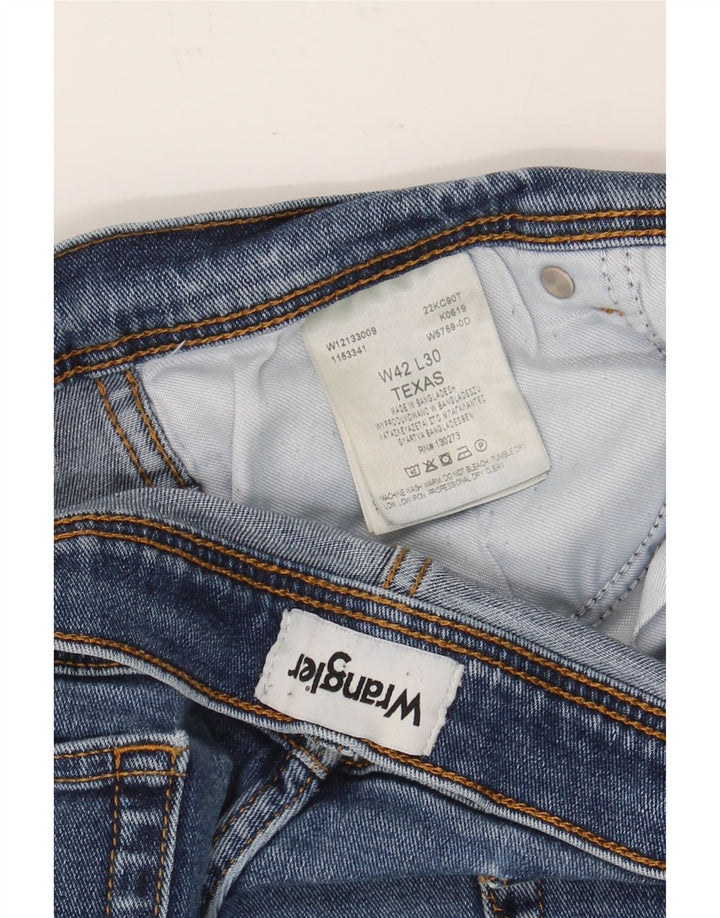 WRANGLER Mens Texas Capri Jeans W42 L27 Blue Cotton Vintage Wrangler and Second-Hand Wrangler from Messina Hembry 